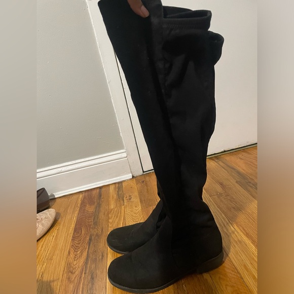 Knee high boots black size 8.5 - Picture 6 of 8